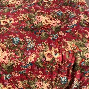 Ralph Lauren Chaps Vintage Summerton Floral Comforter 1 King Sham